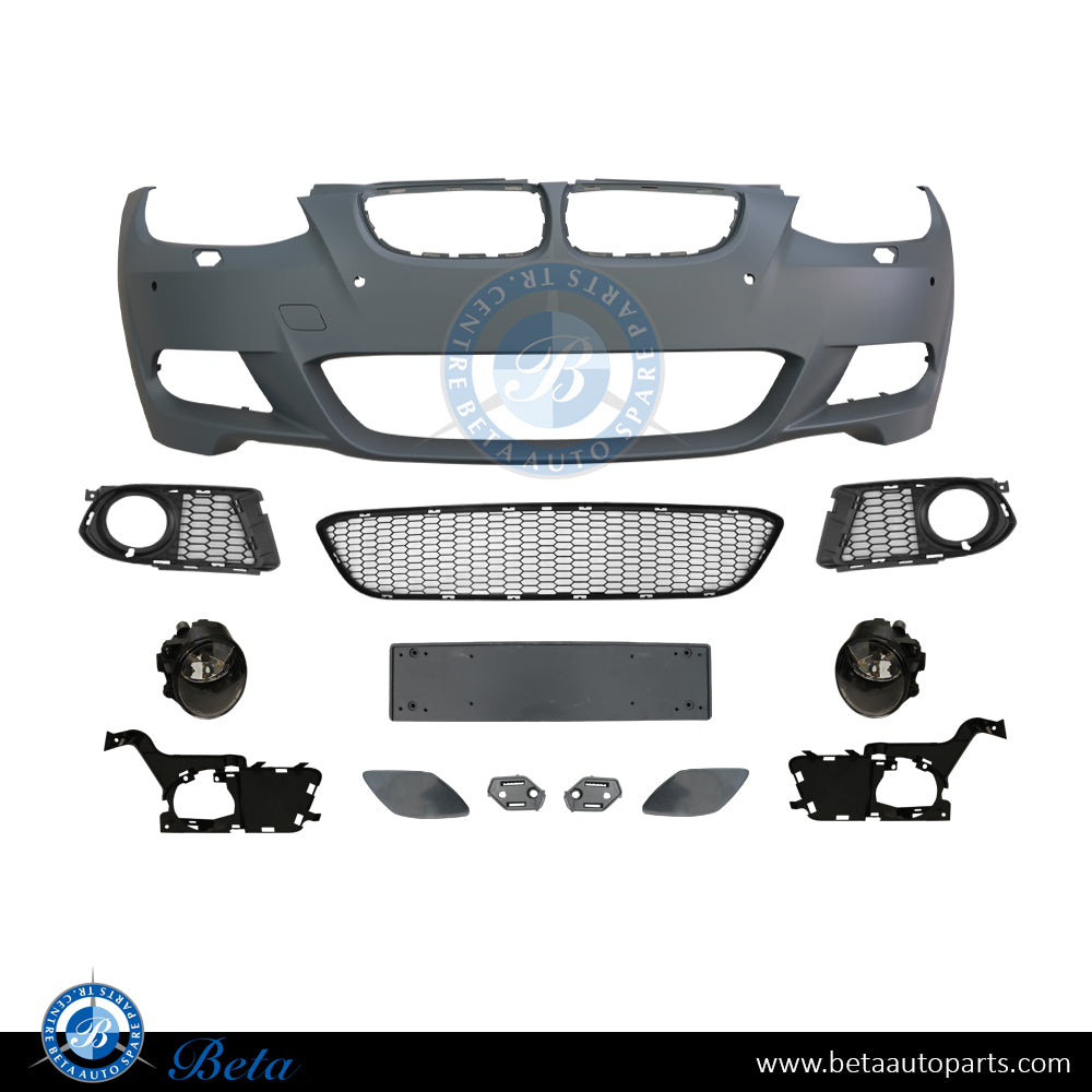 Front Bumeper with PDC and Wsher M-Tek for BMW 3 Series E92/E93 2005-2008 models Front Bumeper with PDC and Wsher M-Tek for BMW 3 Series E92/E93 2005-2008 models